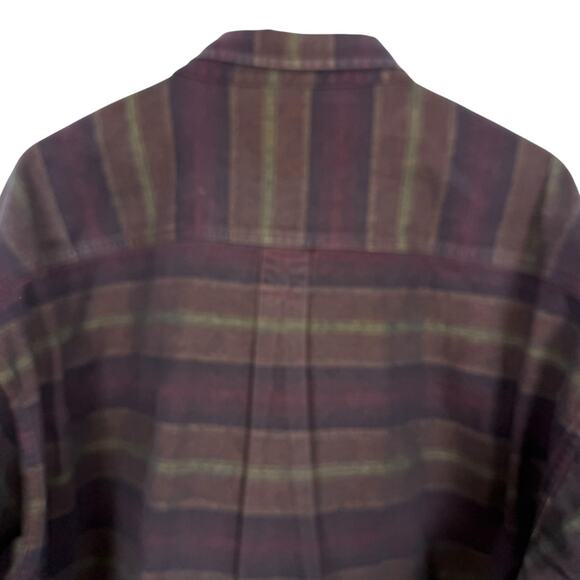 CABELA'S Shirt Mens XL Tall 100% Heavy Cotton Aztec Southwestern Gorpcore Casual - Picture 7 of 10